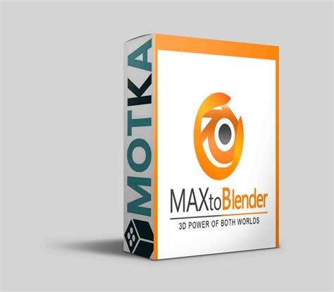 MaxToBlender v3.2 Free Download
